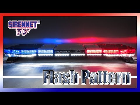 Flash Pattern: Code 3 Pursuit Lightbar