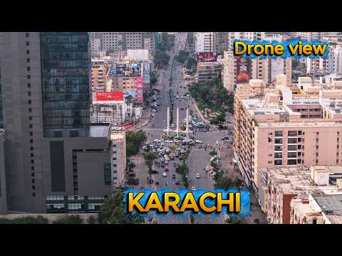 Do Talwar Clifton to Abdullah Haroon Road Sadar Karachi | 4K Drone Cinematic View