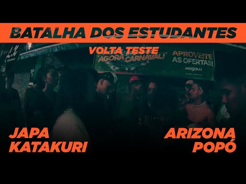 Japa & Katakuri x Arizona & Popó | Segunda fase | Batalha dos Estudantes | Guarulhos | SP