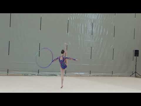 Diāna Marta Siliņa hoop Latvijas Republikas kauss mākslas vingrošanā 25 03 2023