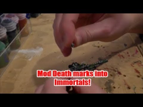 how to convert Death marks to Immortals
