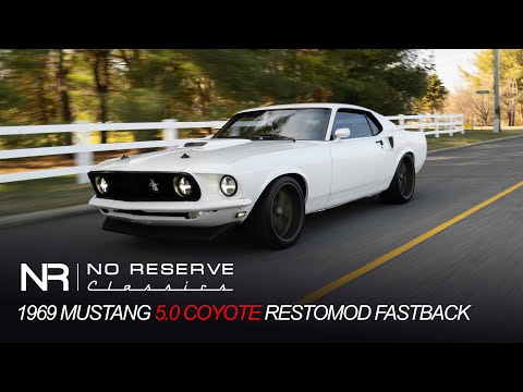 4K Test Drive 5.0 Coyote Powered Ford Mustang Pro-Touring Fastback Restomod - FOR SALE 18005627815