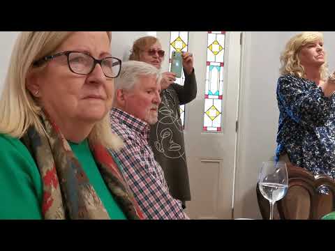 Eamonn Mulhall singing a wonderful rendition of Danny Boy, accompanied by Helen Gardiner