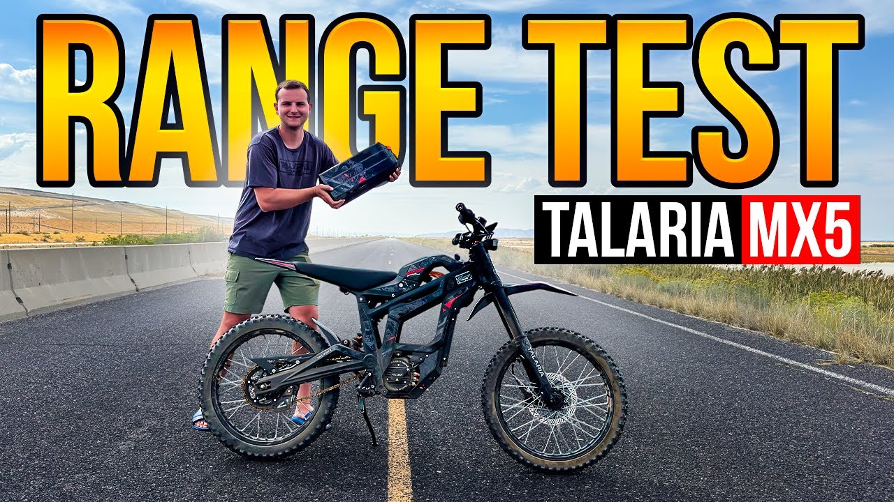 *OFFICIAL* Talaria Sting MX5 Range Test!
