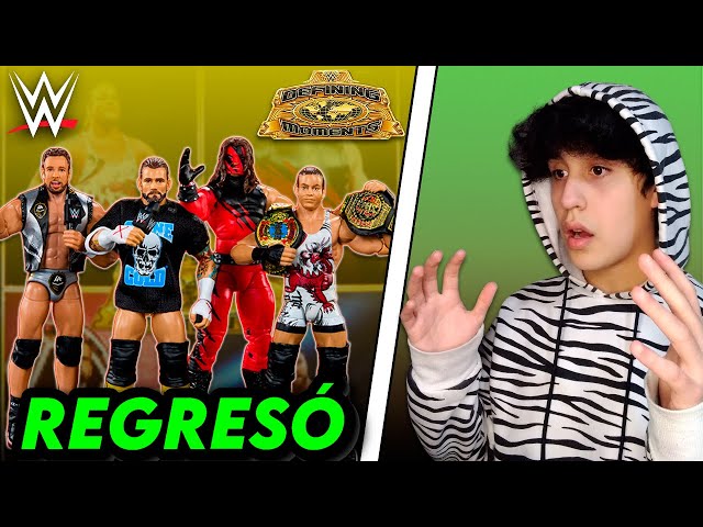 Vídeo relacionado con Mattel WWE Figuras de acción coleccionables de superestrellas de 15,24cm con 14 puntos de articulación y aspecto realista (los estilos pueden variar), JGD40