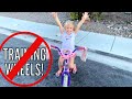 No More Training Wheels for this GIRL!/ Livvy learns how to ride a bike!!/ Life As We Gomez