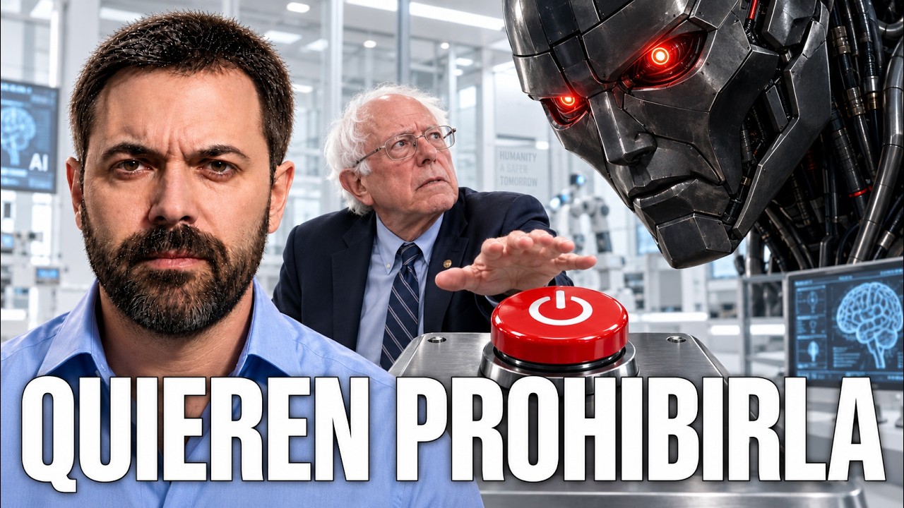 ¿Prohibir la IA para salvar a la humanidad? El plan de Sanders