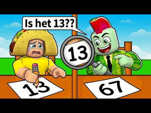 Raad Het Nummer In Roblox Maar... Job Speelt Vals!