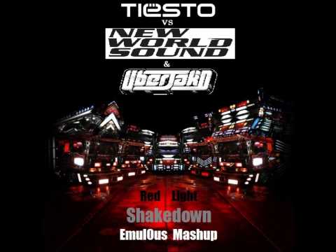 Tiesto ft. Michel Zitron vs. New World Sound & Uberjak'd - Red Light Shakdown (Emul0us Mashup)