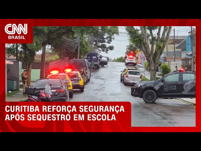 Curitiba reforça segurança em creche após crianças serem feitas de reféns | CNN AGORA