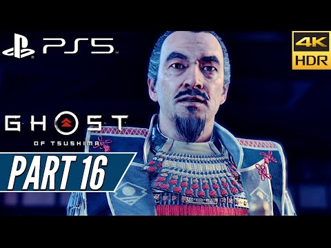 GHOST OF TSUSHIMA (PS5) Walkthrough Gameplay PART 16 [4K 60FPS HDR] - No Commentary