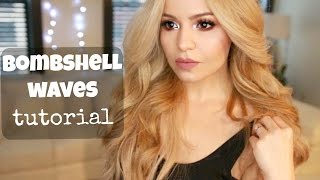How to: Big Waves Hair Tutorial | Lange Curling Wand Review #waves