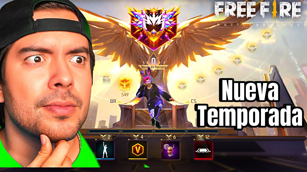 REINICIO DE TEMPORADA en FREE FIRE SUBIENDO A GRAN MAESTRO!