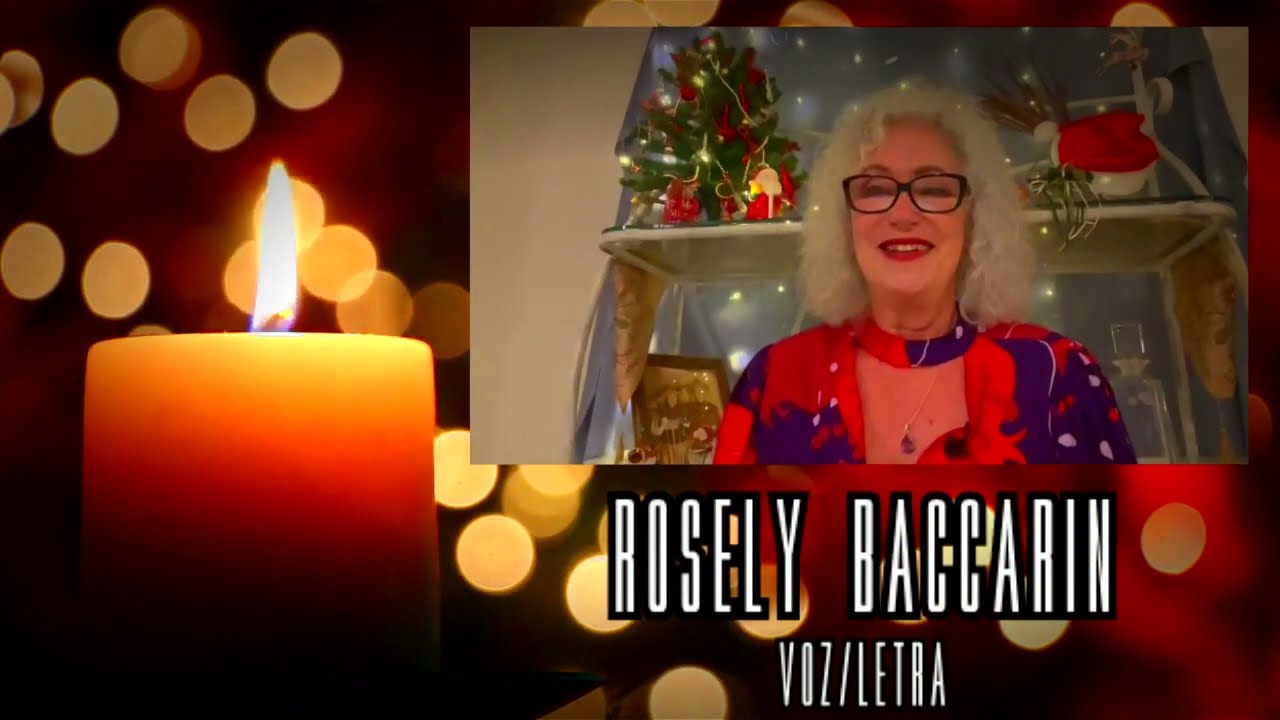 É NATAL - Rosely Baccarin - Letra e voz, Paulo Kannéc - música e piano.