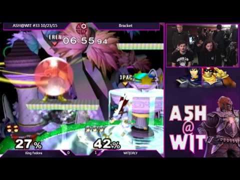 WIT | ORLY (Falcon) vs. King Fedora (Marth) - ASH@WIT #33 Melee Bracket