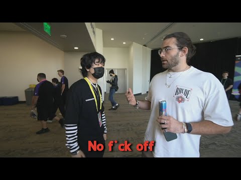 HasanAbi CURSES OUT fans asking for pictures at TwitchCon [REAL]