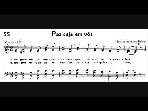 Hinário 5 CCB - Hino 055 - Paz seja em vós - Strings - Teclado Yamaha PSR S670