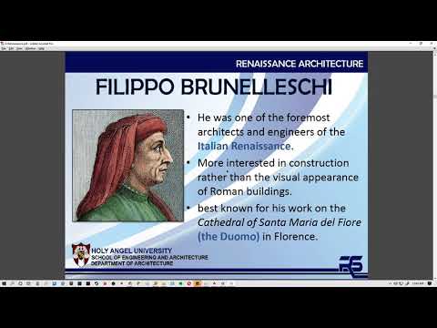 6  RENAISSANCE ARCHITECTURE   EARLY TO HIGH RENAISSANCE