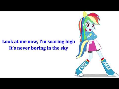 My Little Pony - Equestria Girls Legend You Were Meant To Be Lyrics