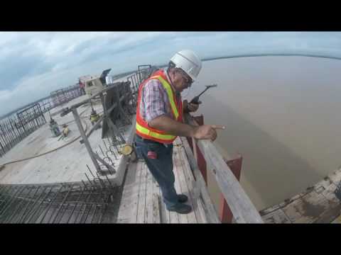 loko-oweto bridge under construction