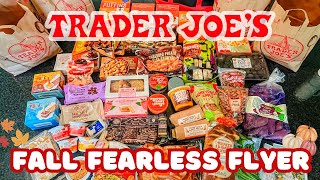 Trader Joe's Fall Haul//Fearless Flyer Fall 2023 + Easy Dinner Idea