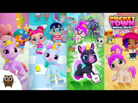 Pocket Town - Animal World Video