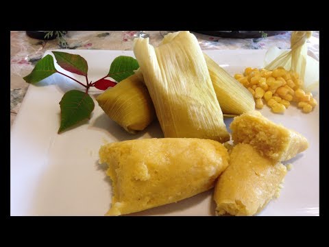 TAMALES DE ELOTE, DELICIOSA RECETA