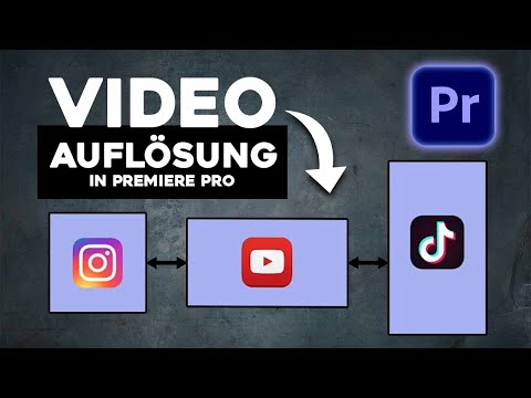 Videogröße Ändern in Adobe Premiere Pro