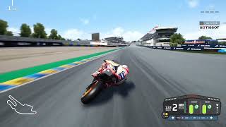 Download lagu MotoGP 22 - Le Mans WORLD RECORD (1.27.0)   setup | Xbox Series X mp3