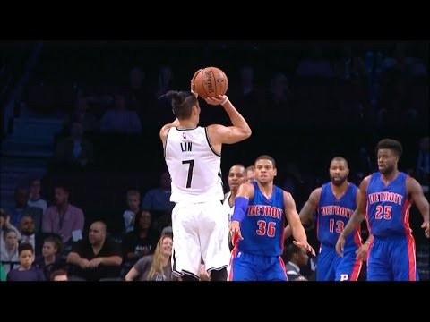 Jeremy Lin ( 21 PTS ) 2016 Preseason: Game 1 Vs Pistons