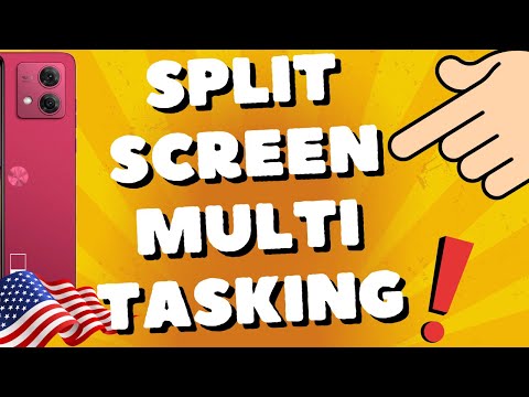 how to exit or disable split screen multitasking Motorola Moto G54 5G, G84, G73, G53, and Edge 40