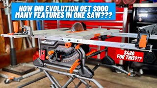 Do You Need To Spend $650 To Get A Good Table Saw?? || Evolution R10TS Table Saw Full Review
