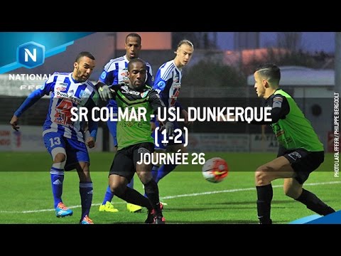 J26 : SR Colmar - USL Dunkerque (1-2), le résumé