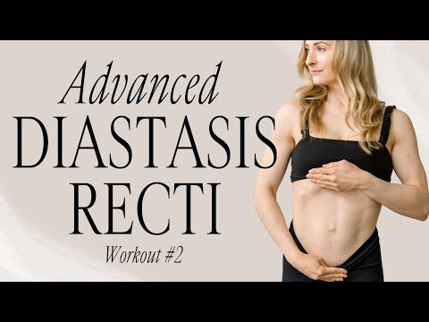 Advanced Diastasis Recti Repair Plan - Workout #2 - Lauren Fitter