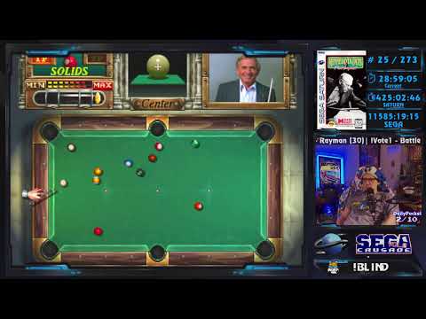 SEGA Crusade Vol 2 - #25 - Minnesota Fats: Pool Legend - Saturn - Part 4