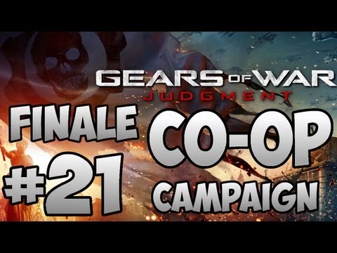 Gears of War Judgment Co-op Walkthrough w/Gearman & Friends Part 21 - FINALE!