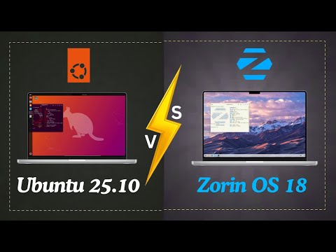 Ubuntu 25.10 vs. Zorin OS 18 – Beste Linux-Distribution im Jahr 2025?