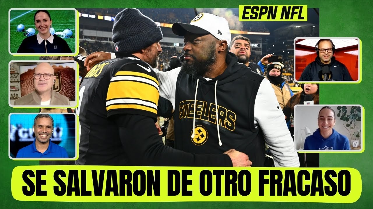 LO PEOR que le pudo pasar a STEELERS fue ganarle a RAVENS y pasar a PLAYOFFS | ESPN NFL