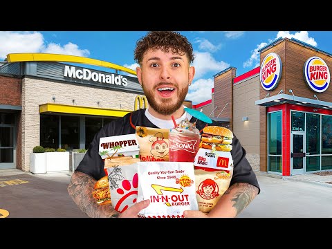 I Tried Every Fast Foods SUMMER Menu!