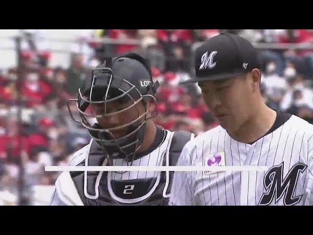 【5回表】マリーンズ・西野勇士 5回1失点と開幕へ順調な仕上がりを見せる!!  2023年3月21日 千葉ロッテマリーンズ 対 広島東洋カープ