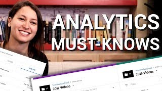 Groups &amp; Comparisons in YouTube Analytics