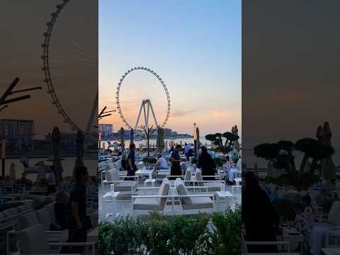 Dubai JBR Marina Beach Today🏖️🌊 #shorts #jbrbeachdubai #dubaishorts #marinabeach #foryou #ytshort