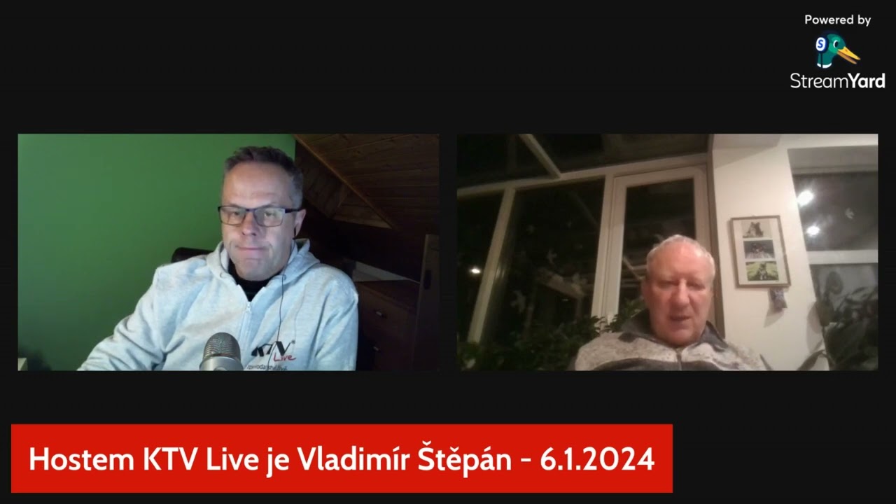 Hostem KTV Live je Vladimír Štěpán - 6.1.2024