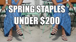THE CHEAP GIRLS GUIDE TO SPRING | SHOES, DRESSES, BLOUSES