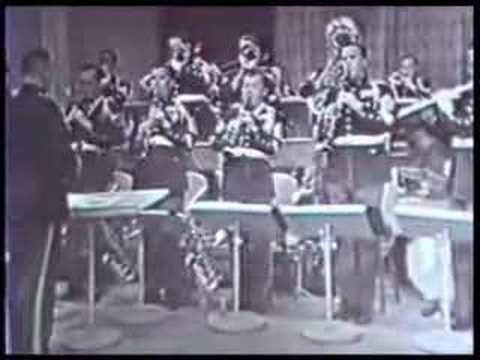 Black Jack March by Marine Corps Band Camp Pendleton - Fred Huffer Composer