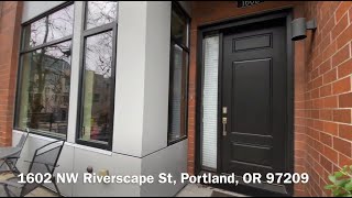 For Rent: 1602 NW Riverscape St, Portland, OR 97209