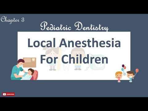 local anesthesia for children
