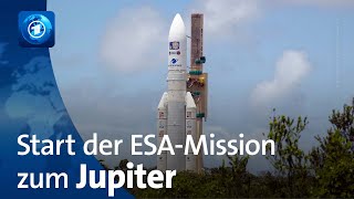 ESA-Sonde „Juice“: Start der europäischen Jupiter-Mission