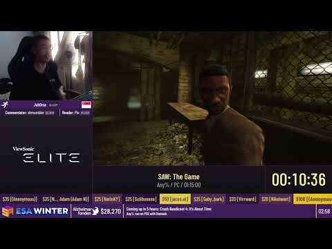 SAW: The Game [Any%] by Juh0rse - #ESAWinter21