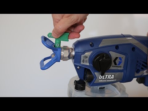 Düse auswählen - Graco Ultra & UltraMax Airless Akku Handspritzgeräte